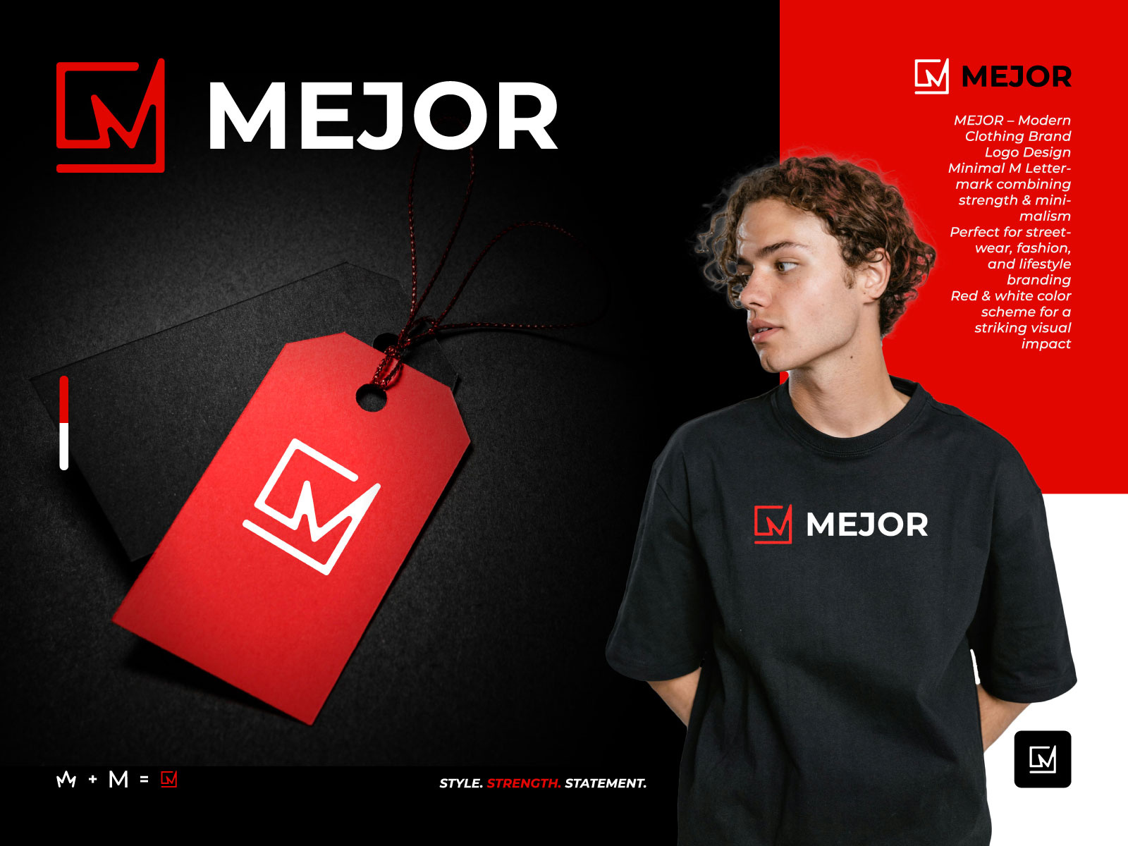 MEJOR | Crown + M Logo Design for Fashion & Streetwear Brand apparel logo brandidentity branding clothing brand logo clothing logo crown logo fashion brand logo fashion brandidentity fashion logo identity logo logodesign logotype luxury streetwear m lettermark men fashion brand minimalist logo modern logo streetwear design streetwear logo