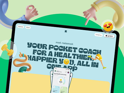 ReviveNest – AI Health & Fitness App with Sleep Analysis activity tracker ai health web clean fitness web health care landing page healthcare healthcare app website homepage landing page mental health web minimalist product design training trendy ui ux virtual assistant vivasoft web design website