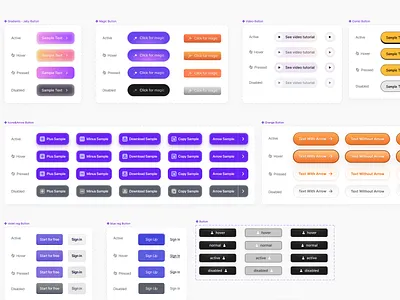 Button collection components blocks collections components copy to figma figma figma design figma tool graphic design ready to use section sections templates