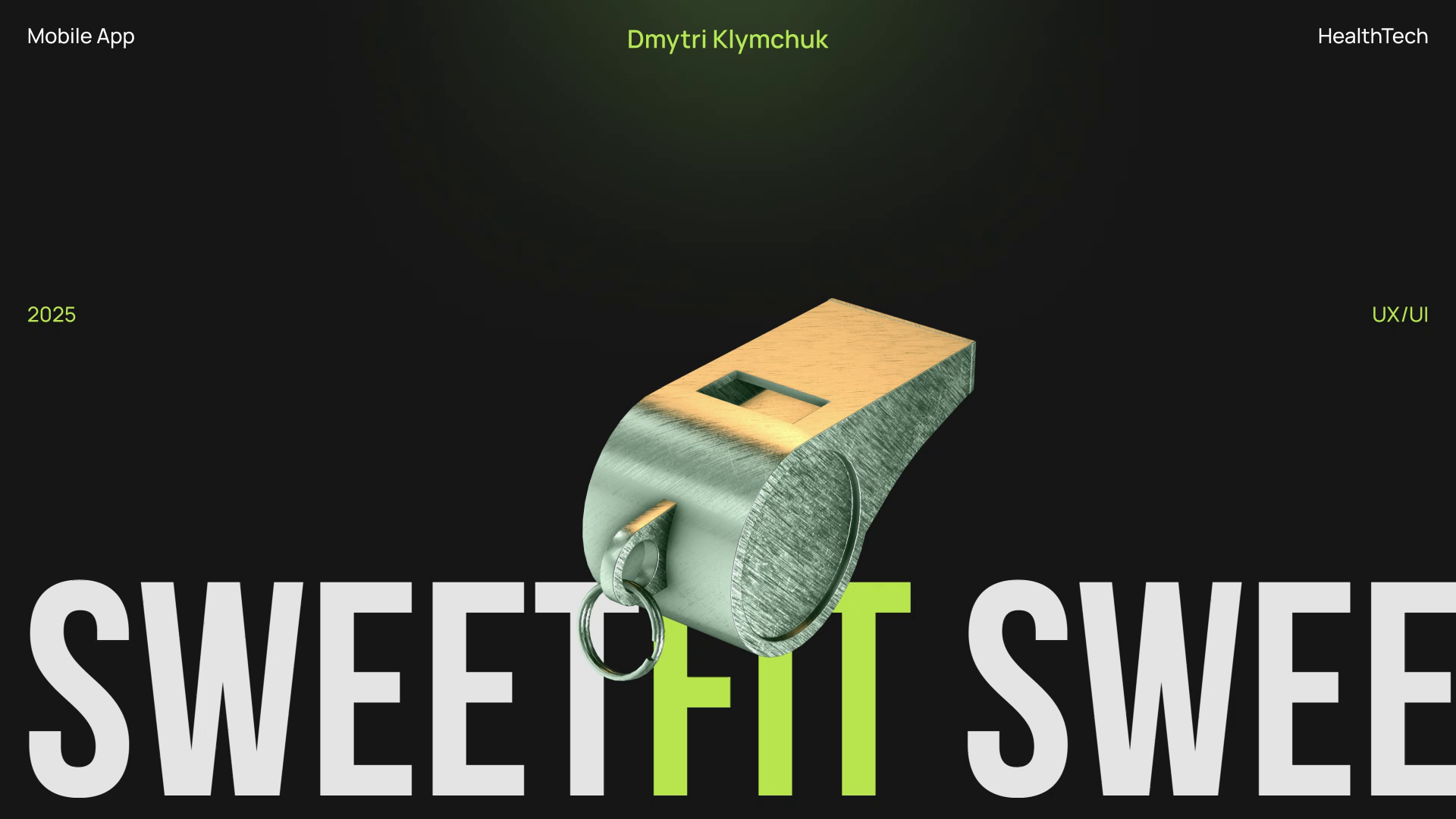 Example of Fitness Coach Servce. HealthTech