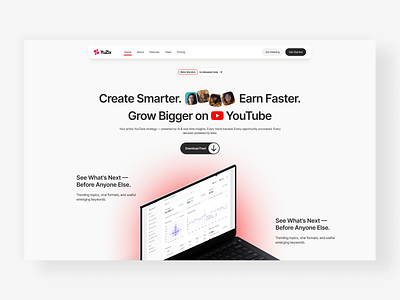 Yuzix - Website Design analytics branding clean design figma minimal modern saas ui ux uxui web website white