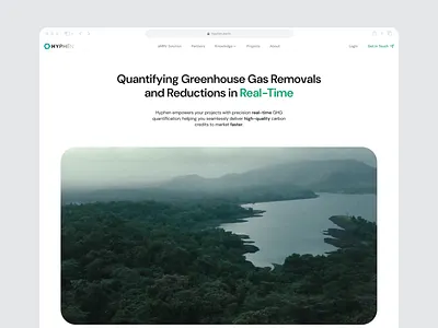 Landing Page for a Carbon Measurement and Verification Company carbon carbon measurement carbon tracking carbon verification climate climate monitoring climate technology environment environmental monitoring environmental technology greenhouse gases measurement monitoring sustainability sustainability solution tracking