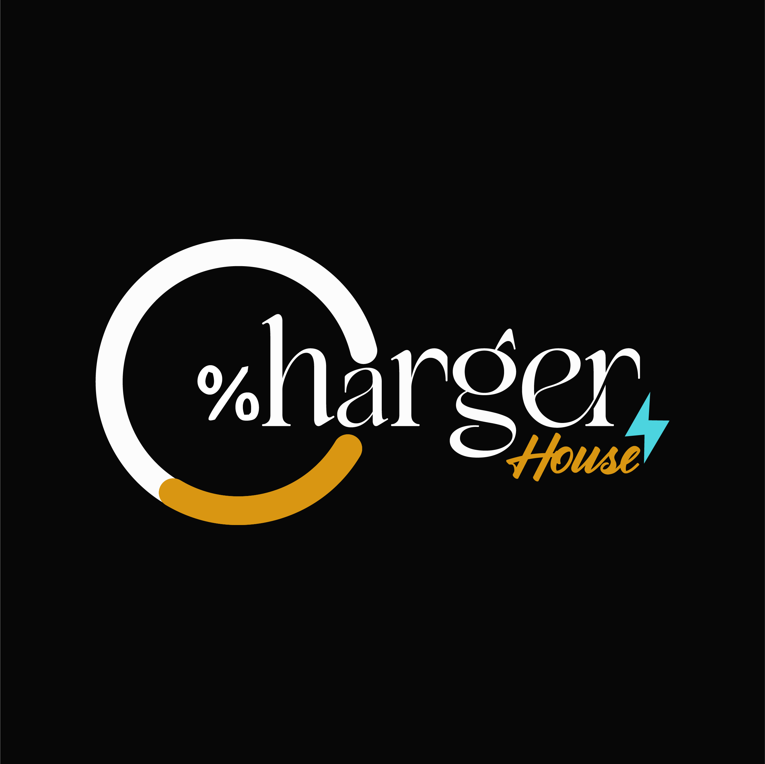 Charger House – Logo & Website Banner Design colorvariations concepts logo webbanner