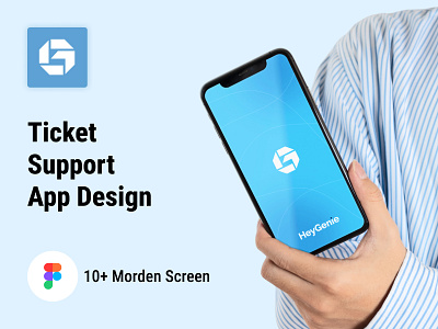 "HeyGenie , Ticket Management App Design"
