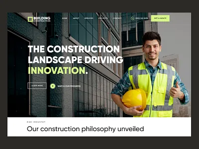 Full Website Design for Building Construction adobe architect branding building building construction company constructions css development figma html landing page designer photo redesign senior ui designer ux designer web designer website wordpress