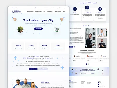 Real Estate Agency Website - Realtor's Website Design agency website landing page modern website real estate real estate website realestate realestate agency realtors agency realtors website ui web design ux ui web design