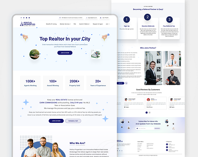Real Estate Agency Website - Realtor's Website Design agency website landing page modern website real estate real estate website realestate realestate agency realtors agency realtors website ui web design ux ui web design