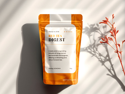 “Redefining Beverage Branding through Creative Tea Pouch Design”