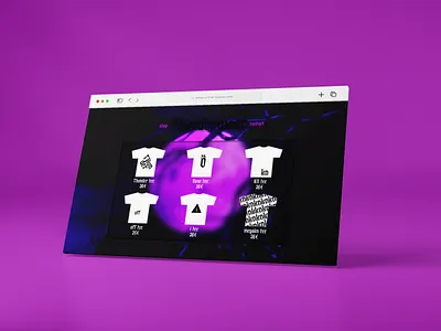 Modern Animated E-Commerce Store Design animation ecommerce ecommerce store ui web desgin