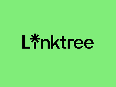 Linktree Logo brand identity branding linktree logo logo design logo designer minimal redesign visual identity