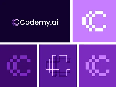 letter C tech logo design - code logo - for sale blockchain brand designer brand identity branding code logo creative logo crypto logo design fintech identity designer lettering logo logo design logo designer minimalist logo modern logo professional logo startup logo unique logo