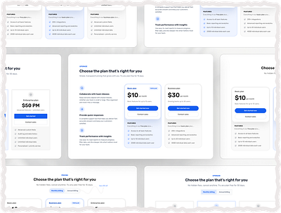 Modern Pricing Plan UI – Clean & Minimal Design app clean design finance interface design landing page minimal plan sections plans pricing pricing page pricing section product design subscriptions ui design user interface ux design visual design web design website