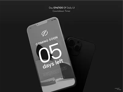 Countdown Timer - Daily ui 014 app countdown timer crime dailyui figma graphic design ui
