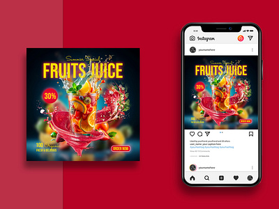 Summer Special Fruits Juice Drinks Design 3d adobe illustrator adobe photoshop animation brand identity branding fruits drinks fruits drinks design graphic design illustration logo motion graphics social media design summer drinks vector vectorshuhag