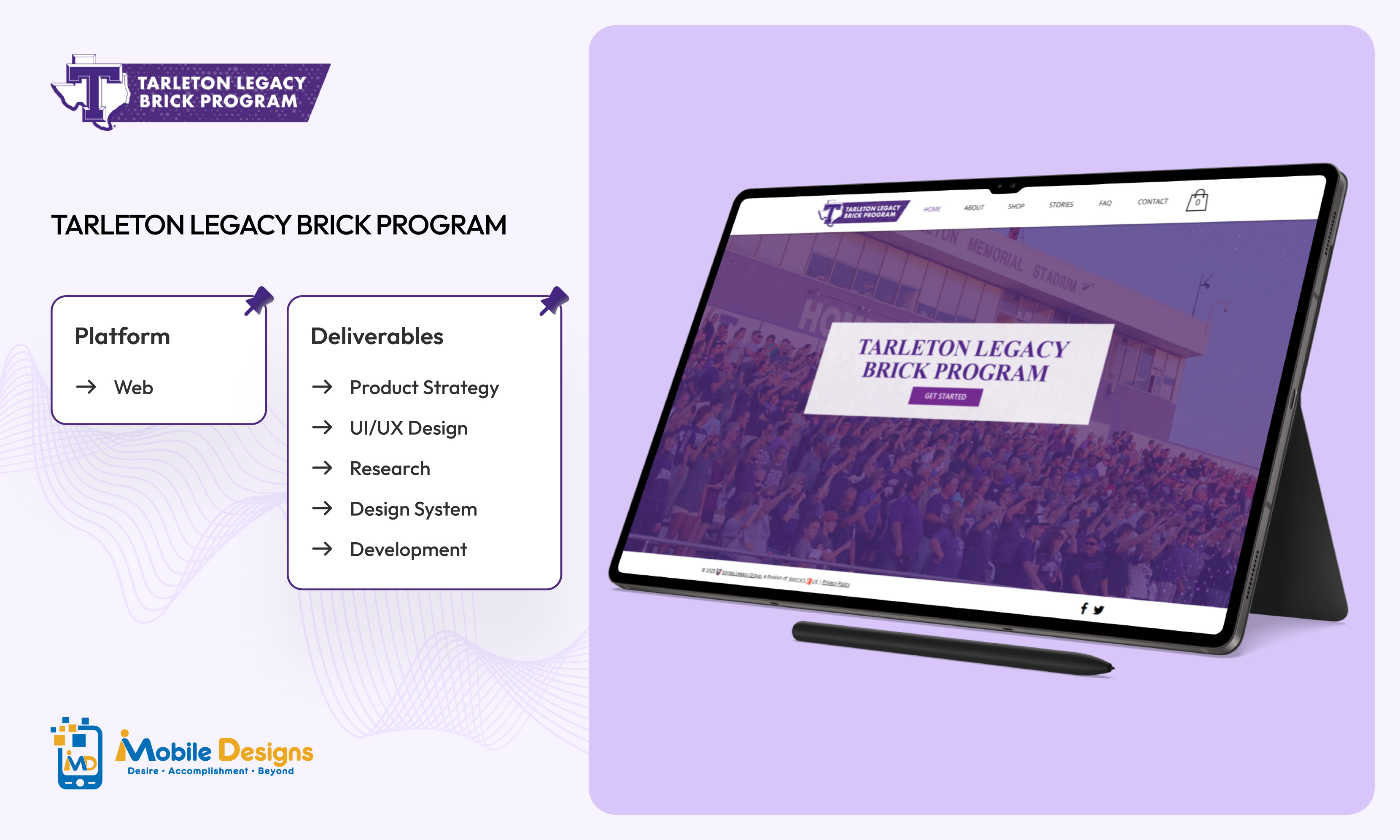 Tarleton Legacy Brick Program