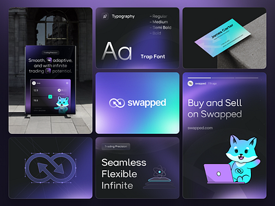 Illustration, Branding for Crypto Trading & Exchange Platform brand guidelines brand identity branding digital illustration graphic design illustration logo logo design logo designer logo ui logotype marketing packaging vector visual identity
