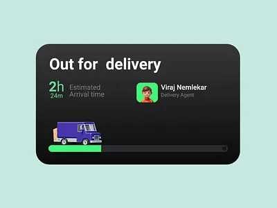 Delivery Tracking 3d adobe aftereffects animation branding design flat graphic design icon illustration logo minimal motion graphics ui