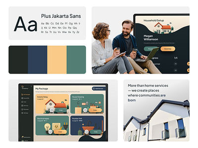 My HOUSEHOLD branding design illustration logo saas ui ux web web platform