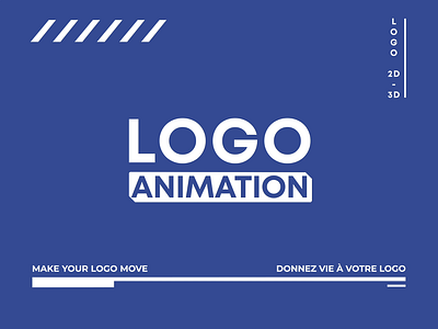 Animated Logo 2D & 3D animated logo logo motion design