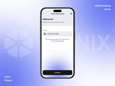 Monix - Mobile Banking animation app clean drumncode fintech mobile app mobile banking monix motion web development