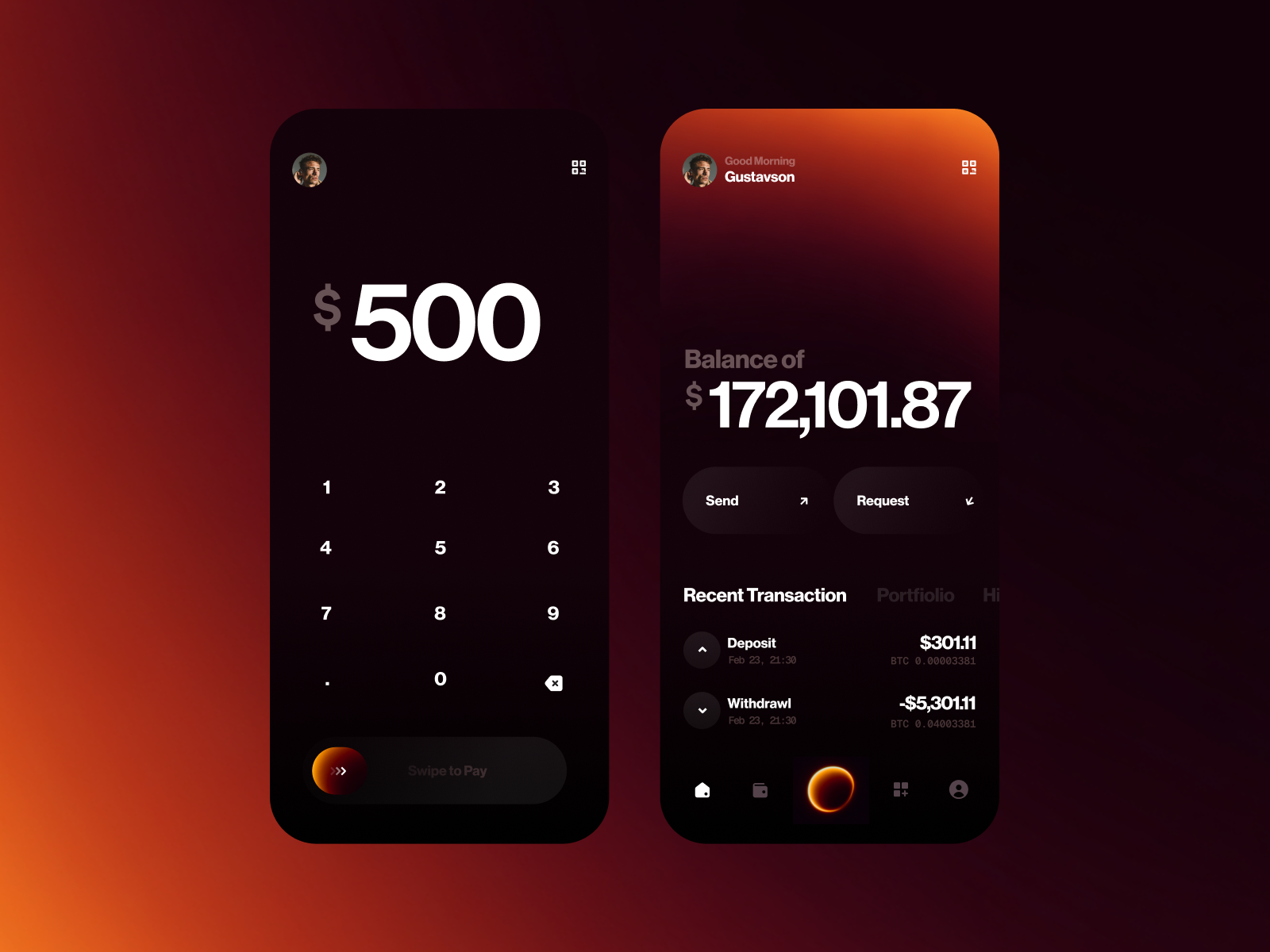 Example of Shadow Wallet