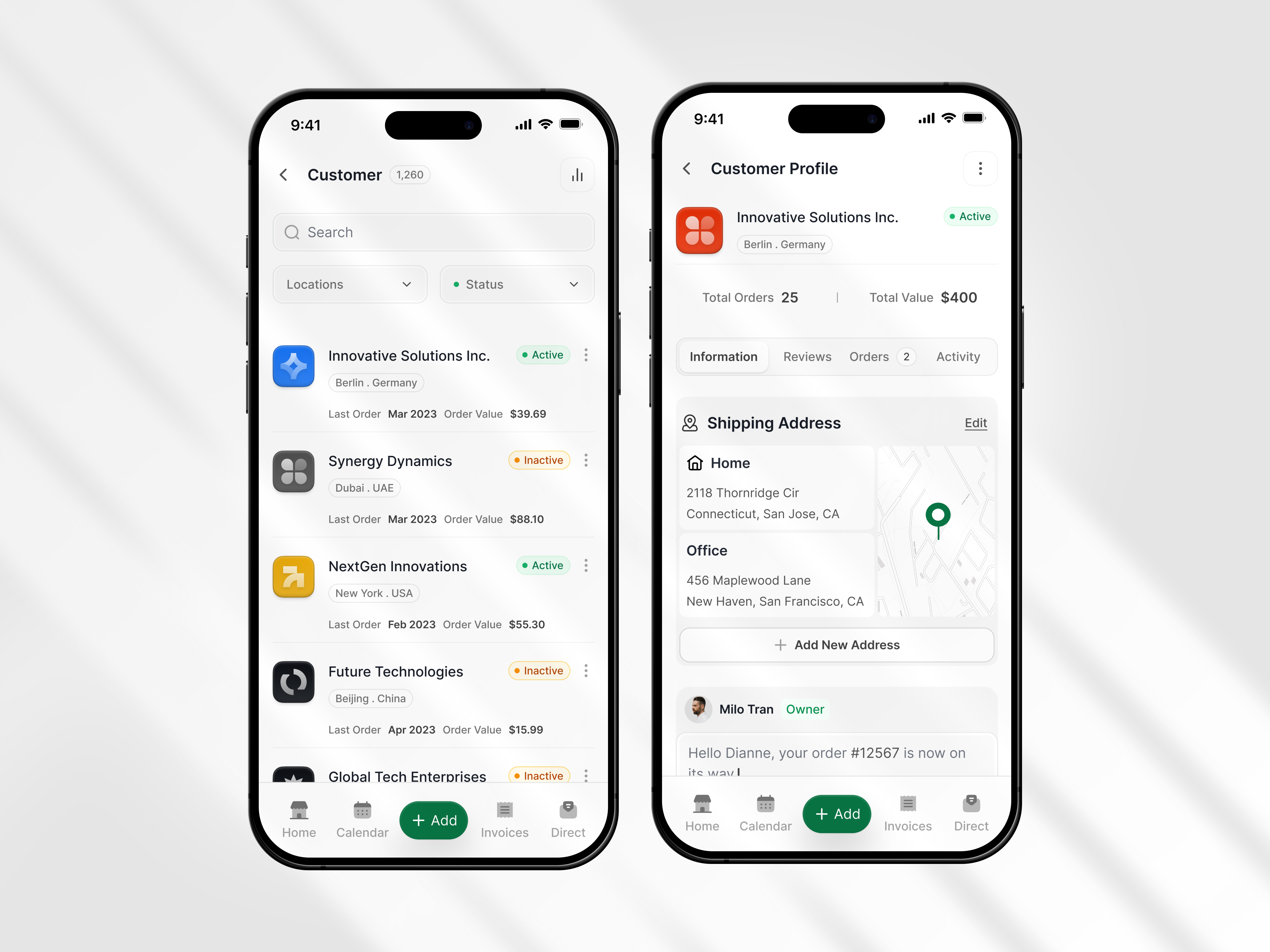 Example of Mobile App Design