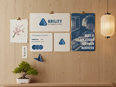 Ability Software Solutions: Brand Identity brand identity branding graphic design logo