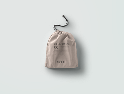 Design of packaging and tags for an underwear brand branding fabric bag design graphic design package design paper bag design tags design typography