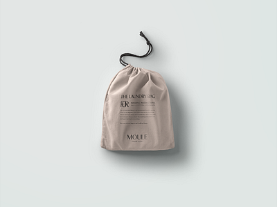 Design of packaging and tags for an underwear brand branding fabric bag design graphic design package design paper bag design tags design typography