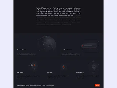 Next-Gen Telephony & Contact Center Platform clean design desktop flat illustration interface ui ux web website