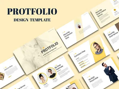 Protfolio Powerpoint Template powerpoint presentation