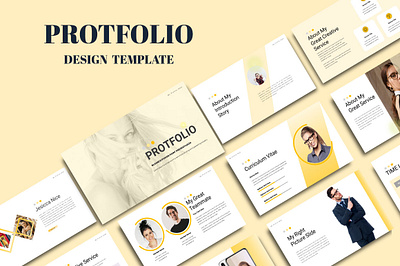 Protfolio Powerpoint Template powerpoint presentation