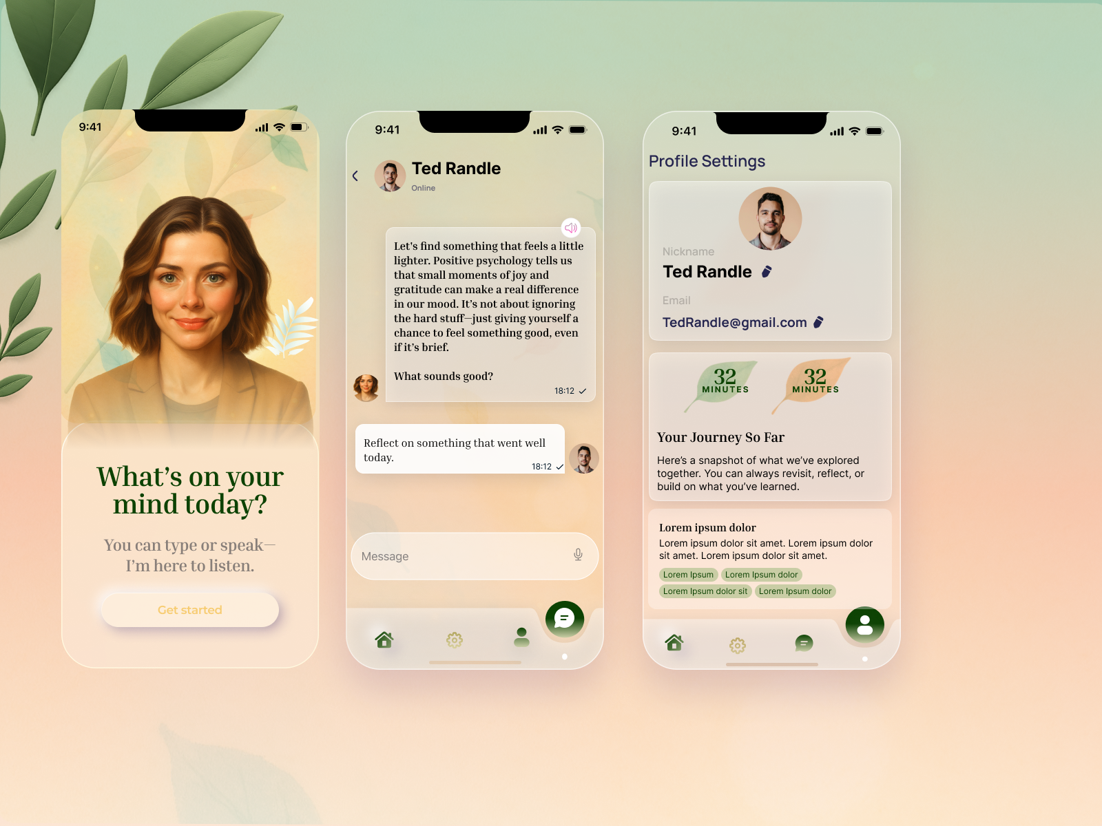 Example of Mobile App Concept Design (UX + UI)