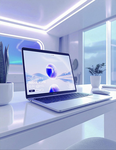 Minitap AI - No-Code 3D Website 3d 3d websites ai 3d website ai website animation hover interaction mobile app 3d website mobile app website motion design saas 3d website webgl websites