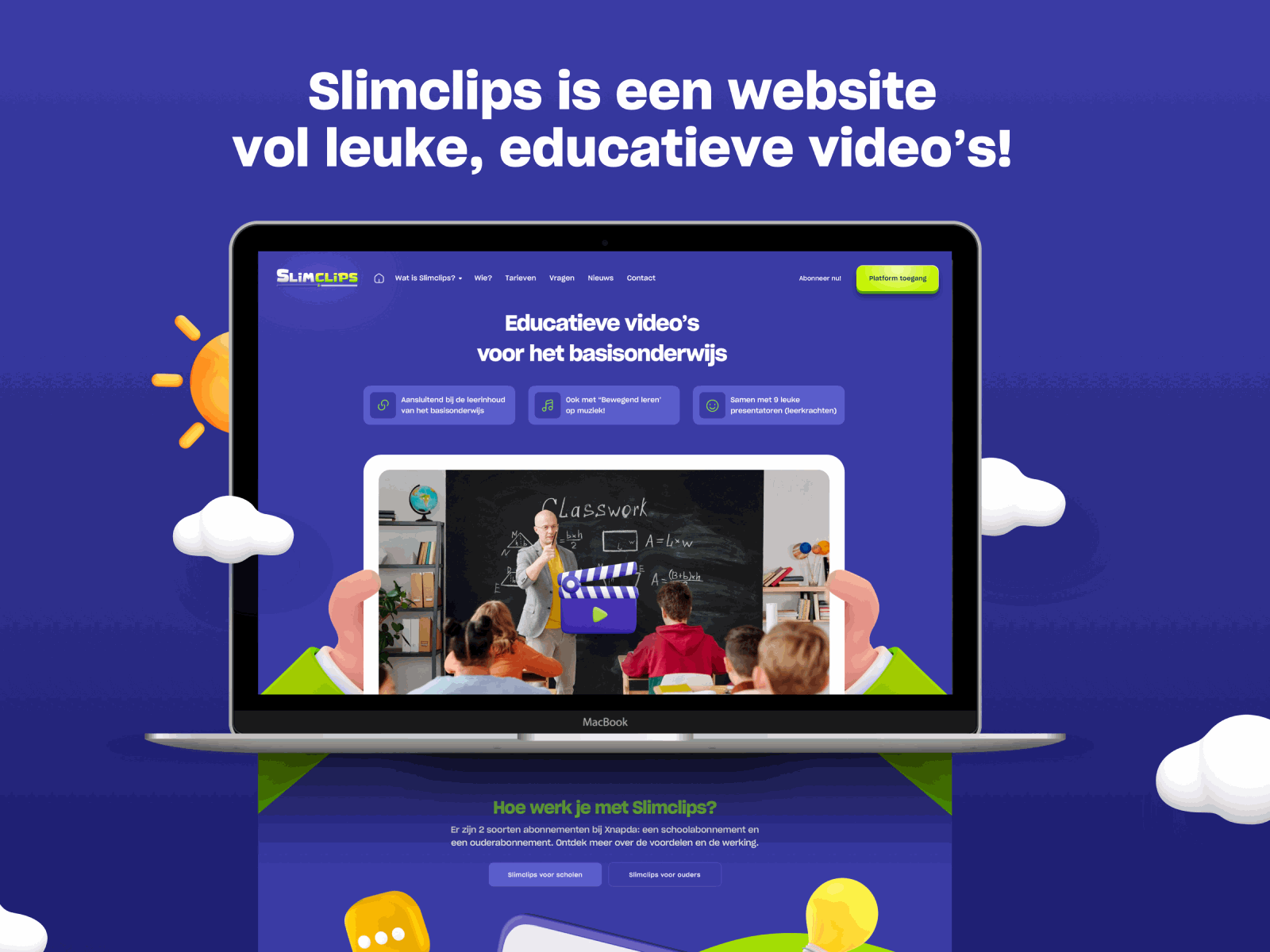 Tutorial Clips 3d belgium branding brussels childrens clips design graphic design illustration kids movies