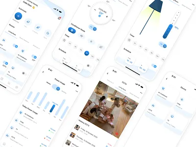 Smart Home App — Multi-Device Control & Energy Insights mobile app smart home smart home app smart home mobile ui ui design ui design smart home