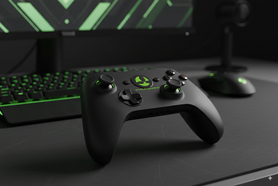 Logo Design For A Gaming Gadgets Brand. 3d animation branding design graphic design illustration logo ui ux vector