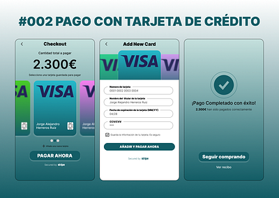 DailyUI - Credit Card Payment dailyui dailyui signup design figma illustration signup ui uxui