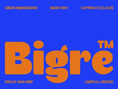 Bigre Classic bold font branding classic font fonts graphic design handpickedfonts headline lettering logo logotype poster retro sans serif type foundry typeface typography typographyinspiration unique visual identity