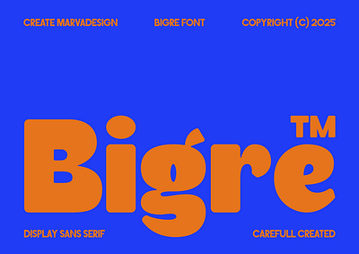 Bigre Classic bold font branding classic font fonts graphic design handpickedfonts headline lettering logo logotype poster retro sans serif type foundry typeface typography typographyinspiration unique visual identity