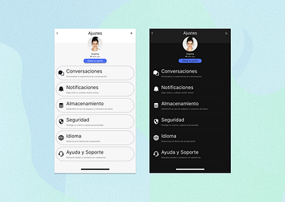 DailyUI - Settings dailyui dailyui settings figma settings settings page ui uiux ux