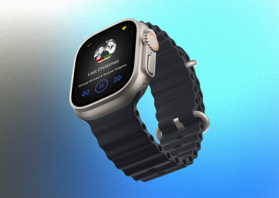 DailyUI - Music Player dailyui dailyui music figma music player music player smartwach smartwatch ui ux uxui