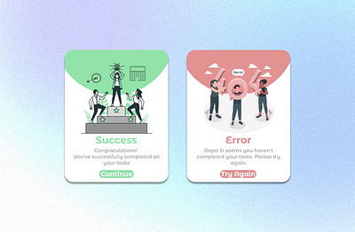 DailyUI - Flash Message cards dailyui dailyui flash message figma flash flash message message ui ux uxui