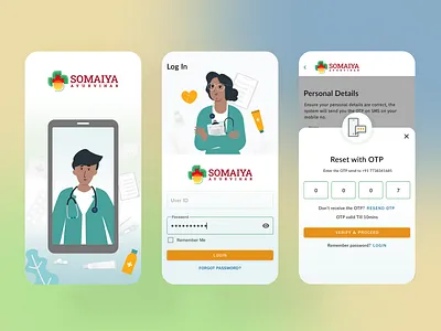 My Doctor Healthcare mobile app doctor app mobile app uiux design