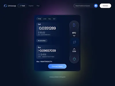 Crypto Swap Design 3d animation crypto crypto dashboard crypto exchange crypto swap crypto swap design swap swap design ui