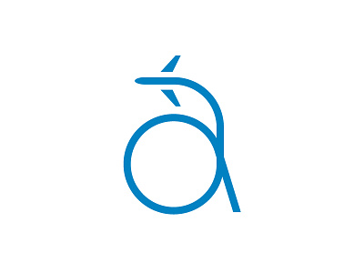 A Travel Logo Design a airway app icon mark aviation blue branding cargo creative logo f r a n k i e s l o g o d s g n flight identity letter logo logo design minimal modern monogram simple travel typography