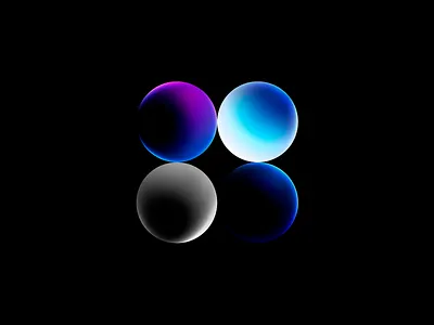 Orb Quartet- 3D Model 3d 3d art 3d art work 3d model 3d modelling 3d render 3d rendering 3d sphere 3d visual abstract abstract art clean creative dark dark mode graphic design lightning modern octane rende spheres