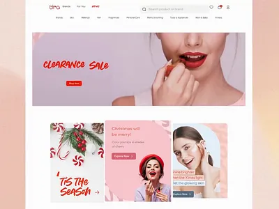Tira — UI/UX, IA & Design System for Beauty branding design graphic design ui ux website