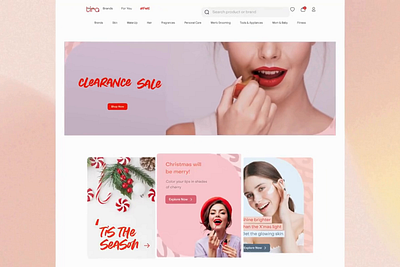 Tira — UI/UX, IA & Design System for Beauty branding design graphic design ui ux website