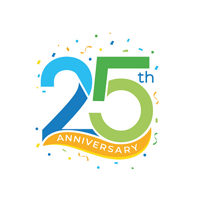 25th anniversary logo design 25thanniversary anniversary anniversary logo logo
